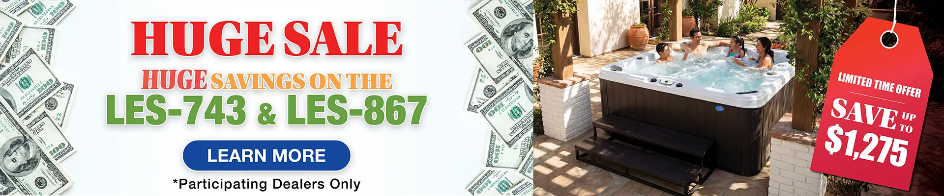 Calspas hot tub being used in a family setting - Rehoboth